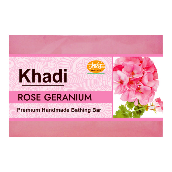 Rose Geranium Soap - 125 GM