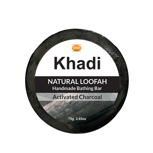 Activated Charcoal Loofah Soap - 75g