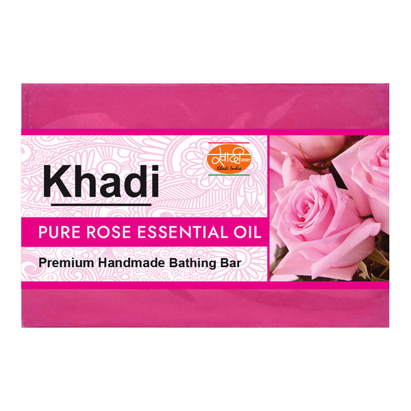 Pure Rose Essential Oil Soap - 125 GM