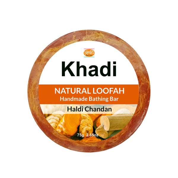 Haldi Chandan Loofah Soap - 75g