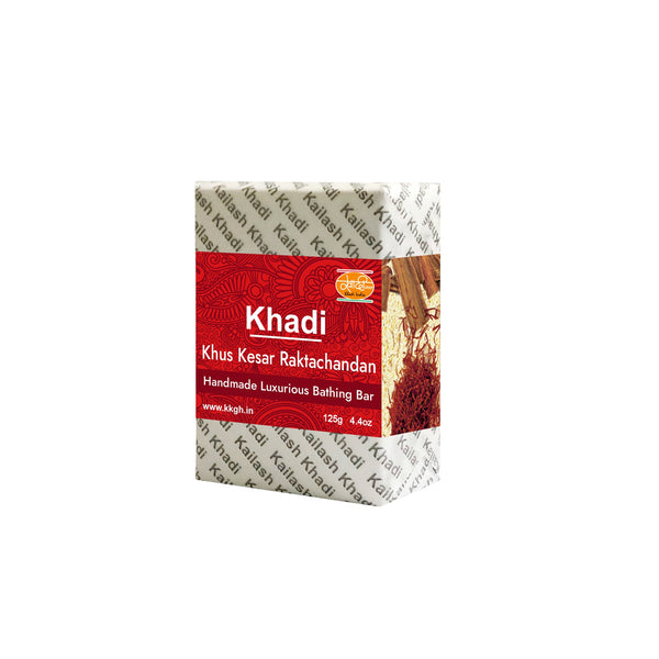 Khus Kesar Raktachandan Soap - 125 GM